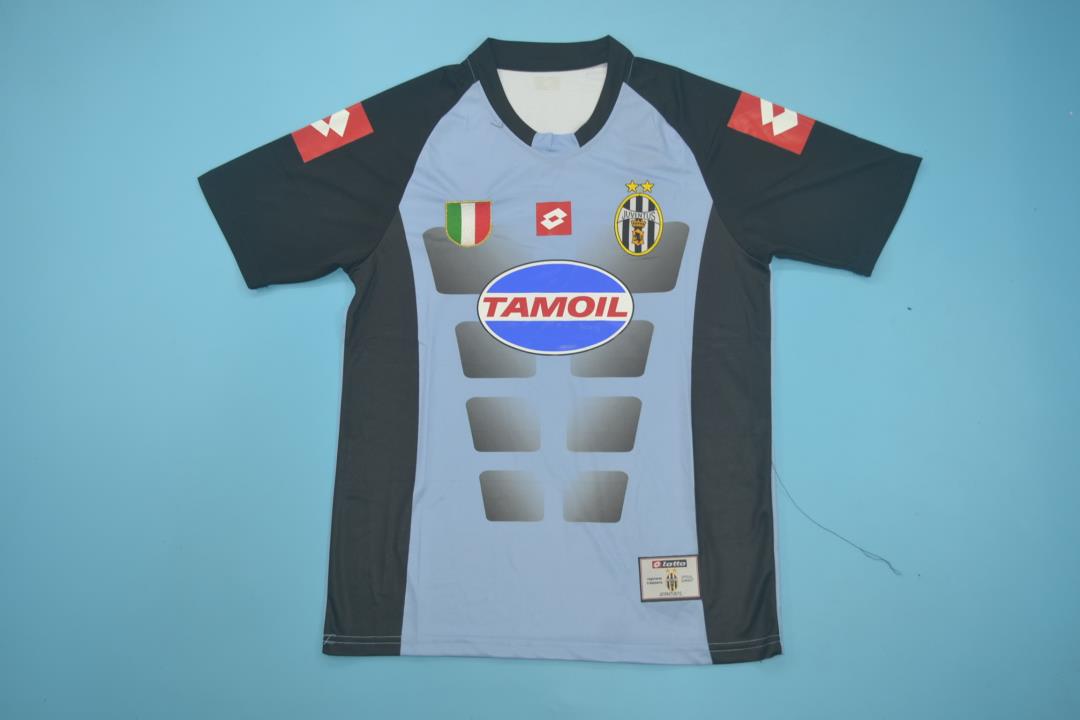 AAA Quality Juventus 02/03 GK Blue Soccer Jersey